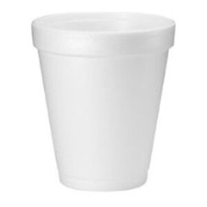 CUP 8OZ STYROFOAM 1000/CS